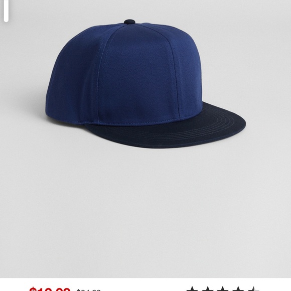 NWT GAP Colorblock Baseball Hat Color: Deep Cobalt Blue - Picture 1 of 1
